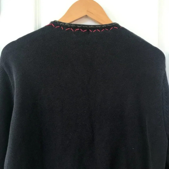 Vintage Tabi Floral Embroidered Granny  Zip Cardigan - Picture 7 of 13